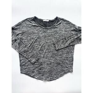 Women's Rag & Bone Gray Marled Long Sleeve T-shirt Size Small